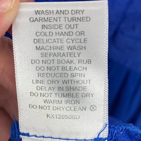 Revolve Keepsake Speed of Sound Maxi Dress Blue Size Medium Sheer Bridesmaid M - Picture 10 of 10